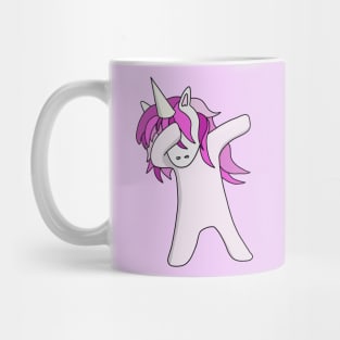 Cute Dabbling Unicorn Mug